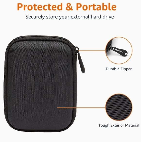Amazon Basics External Hard Drive Portable Carrying Case - Picture 3 of 6